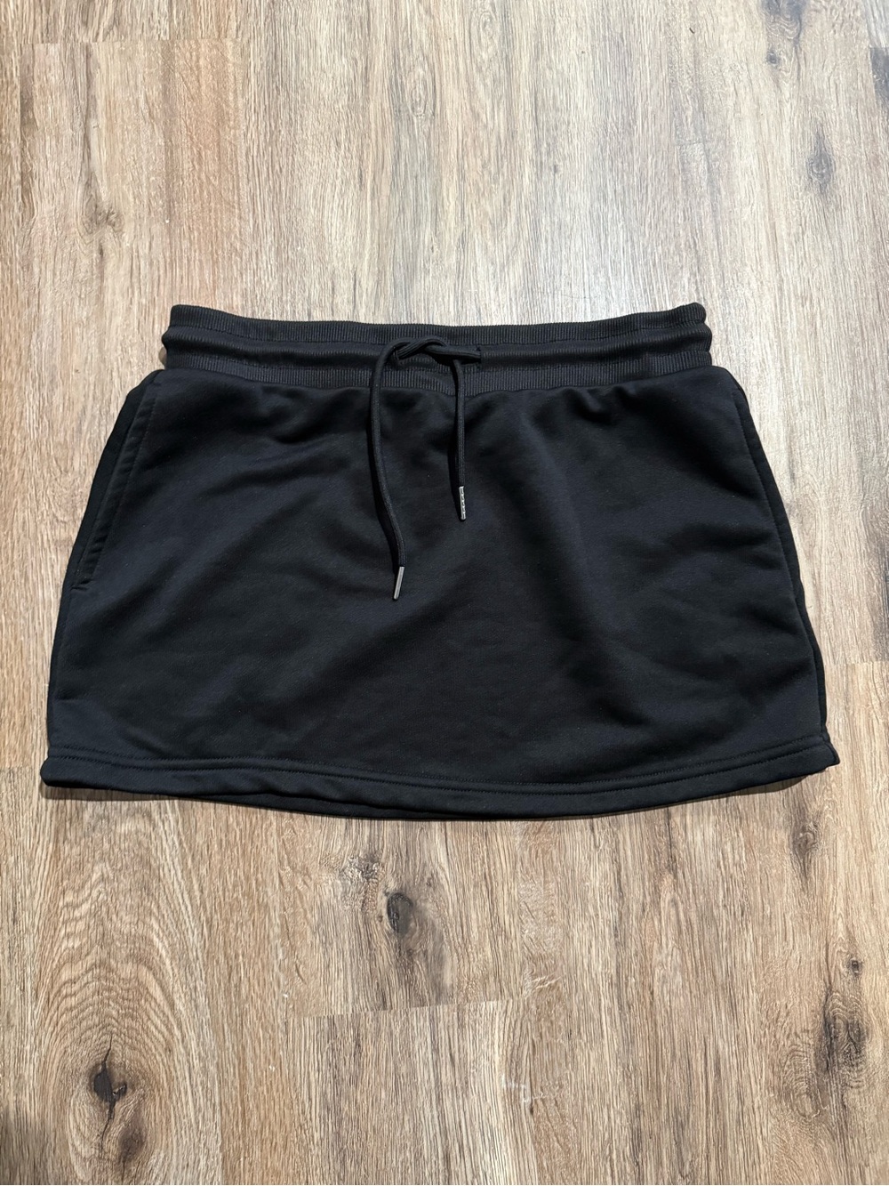 SHEIN medium Black Drawstring Casual Skirt